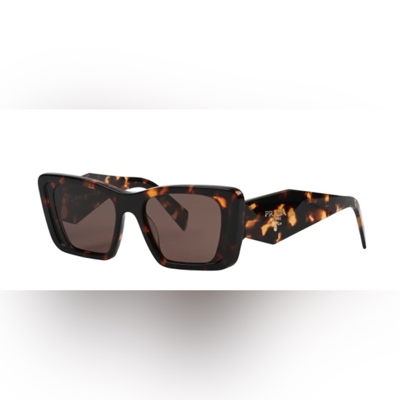 Prada Brown Tortoise Designer Sunglasses PR 08YS